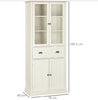 Tall Kitchen Storage Cupboard Cabinet Pantry Larder Freestanding Unit Furniture