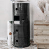 Corner Storage Cabinet Table Side End Stand Bedroom Bedside Storage Furniture