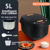 5L Rice Cooker Appointment Timing Heating High-fire Fast Cooking For 3-5 Person~
