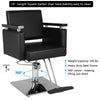 Ergonomic 360° Swivel Hairdressing Chair-Height-Adjustable for Ultimate Salon
