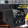 3 IN 1 MIG Welder Gasless/Gas 220V 250A Inverter MIG ARC MMA Welding Machine