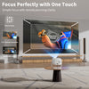 Projector with 360° Stand 18000 Lumens 4K 1080P FHD 5G WiFi BT Home Theater HDMI