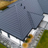 5pcs 2.3sqm Galvanized Metal Tile Effect Roof Sheets Asphalt Roofing Shingles