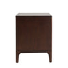 Dusk Elena Walnut Veneer 2 Drawer Bedside Table RRP £329