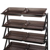 Supermarket Display Rack Vegetable & Fruit Retail Merchandiser 5 Tier