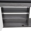 Wooden Ottoman Shoes Storage Rack Bench Padded PU Seat Cabinet Cupboard Stand UK