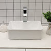 Counter Top White Cloakroom Ceramic Basin for Bathroom Vanity Cabinet and Toilet
