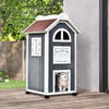 Wooden Cat House Condos Cat Cave 2 Floor Pet Shelter Outdoor Furniture
