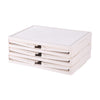 3 Tier Foldable Storage Boxes with Lid Collapsible Home Clothes Organizer Box