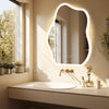 LUVODI Cloud LED Bathroom Mirror with Lights Anit-Fog, Dimmable, Memory Function