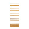 5 Tier Tall Shelf Wooden Bookcase Bookshelf Storage Rack Organizer Display Stand