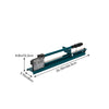 Manual DIN Rail Cutter Double Slot Steel and Aluminum Rail Cutting Machine DC-35