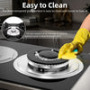 Kitchen Gas Stove LPG Gas 2 Burner Hob Glass Cooktop Camper Van Camping Cooker