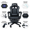 Computer Gaming Chair Ergonomic Executive Office Recliner Footrest Massage Home