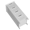 Bathroom Drawers | White 4 Drawer Storage Cabinet Unit Free Standing Wooden
