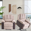 Electric Powered Lift Recliner Sofa Massage Heated Armchairs for Elderly Brown