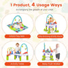 4-in-1 Baby Bouncer Activity Center Bouncing Activity Saucer & Activity Table