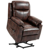 Power Lift Electric Recliner Chair for Elderly Riser & Reclining Armchair Brown