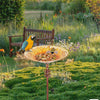 Garden Bird Bath Sunflower Bird Feeder Water Bath SPA Table Feeding Station Yard