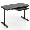 Height Adjustable Desk Electric Stand up Desk w/ Writable Tempered Glass Top