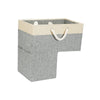 Stair Basket with Handles Foldable Stair Basket Stair Basket for Carpeted Stairs