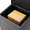 Large 3FT Tall Parcel Box Lockable Package Delivery Letter Post Storage Drop Box