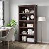 5 Tier Wooden Bookcase Shelving Display Storage Shelf Unit Wood Furniture