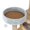 Mondeer 184cm XXL Wooden Cat Tree Cat Towers 2 Cat Houses & 11 Scratching Posts
