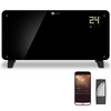 2000w Panel Heater Wall Mounted Glass Smart Panel Radiator APP Control Timer
