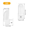 Automatic LED Night Light Plug in Energy Saving Dusk Dawn Sensor Kids Warm Light