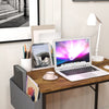 Industrial Study Computer Desk Home Office Writing Small Desk PC Table with Bag