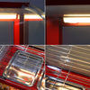 Commercial Catering Hot Food Warmer Display Cabinet Chicken Pizza Bread Heated