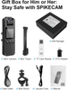 SPIKECAM 64GB Body Camera with Audio Video Night Vision SOS, 6H 1080P Wearable