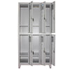 180cm Tall Metal Storage Cupboard 6/9 Doors Cabinet Gym Staff School Locker