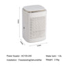 Electric Home Dehumidifier 1600ml Air Purifier Damp Mould Remover Office Dryer