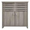 Grey Bathroom Under Sink Cabinet Basin Storage Cupboard Vanity Furniture Unit UK