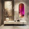 120cm Long Iridescent Wall Mirror Aesthetic Vanity Mirror Frameless Hallway Deco
