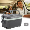 45L Electronic Heating Cooling Box Cooler Car Camper Freezer Picnic Food Warmers