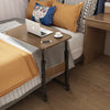 Wooden Notebook Laptop Computer Portable Table Rolling Castor Mobility Aid Table