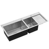 Stainless Steel Undermount Kitchen Sink Rectan Single/Double Bowl Bathroom Basin