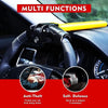 Heavy Duty Steering Wheel Lock Anti Theft Rotary Security Safe Van Car