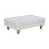 Large Stool Ottomans Tufted Button Pouffe Leisure Bench Coffee Table Living Room