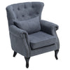 Living Room Master Reading Seat Accent Single Sofa Armchair Wingback Club Chair