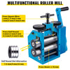 3"/76mm Manual Combination Rolling Mill Sheet Square Half Round Jewelry