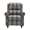 Home Theater Linen Soft Sofa Couch Armchair Recliner Lounger Nap Reading Chair