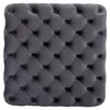 Chesterfield Velvet Ottoman Pouffe Footstool Deep Button Sofa Seats Coffee Table