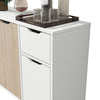 Living Room Sideboard Storage Cabinet with 2 Doors 2 Drawers TV Stand Cabinet