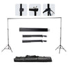 Photography 3 Backdrops +Stand Set Photo Studio Softbox Lighting Video Light Kit