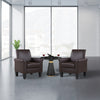 Leisure Faux Leather Accent Arm Chair Living Room Bedroom Comfy Single Sofa Seat