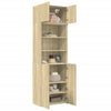 Storage Cabinet Sonoma Oak 70x42.5x225 Engineered Wood V5D7